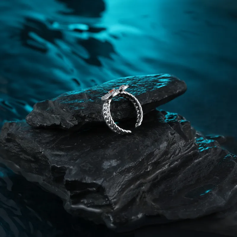 MISS XIA JWY Copper Silver Plated Rings Women's-5