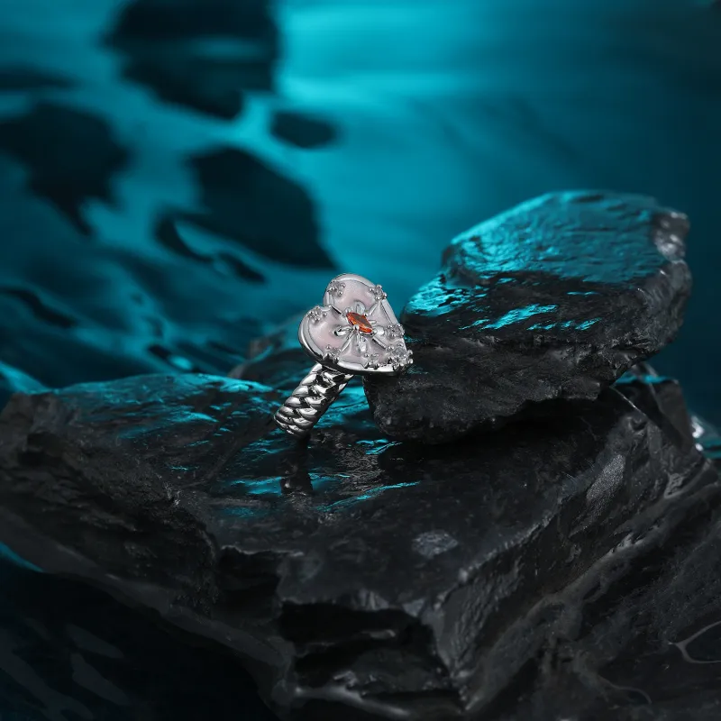 MISS XIA JWY Copper Silver Plated Rings Women's-2