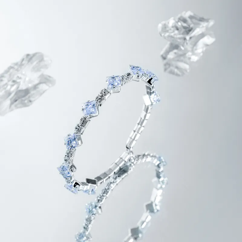 MISS XIA JWY Silver Plated Copper Bracelets Women's-5