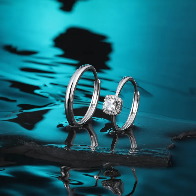 MISS XIA JWY 925 Sterling Silver Rings Unisex-1