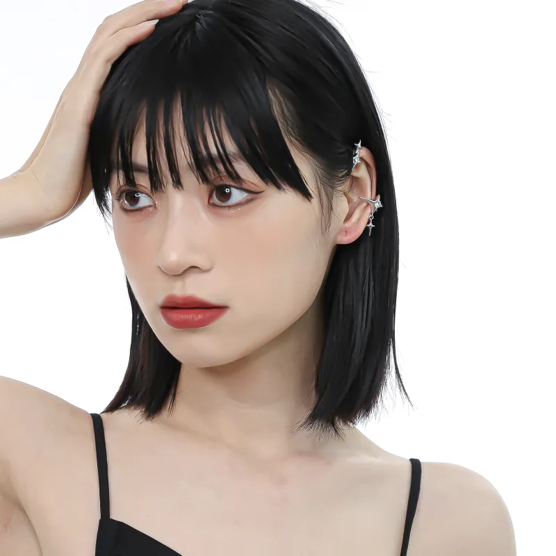 MISS XIA JWY Alloy Clip On Earrings Unisex-1