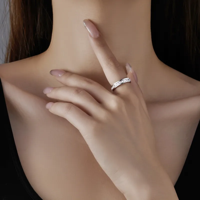 MISS XIA JWY Silver Plated Copper Rings Unisex-1