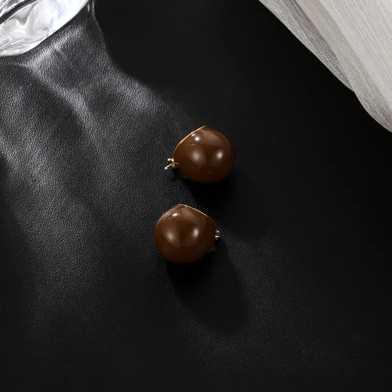 MISS XIA JWY S925 Silver Stud Earrings Women's-6