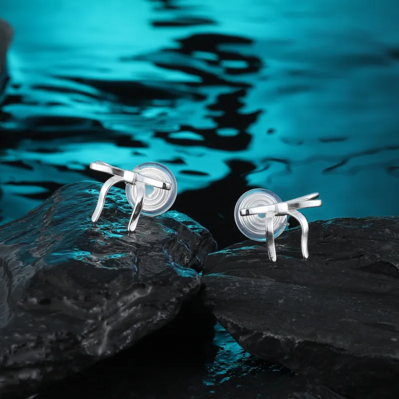 MISS XIA JWY Silver Plated Copper Clip On Earrings Unisex-3