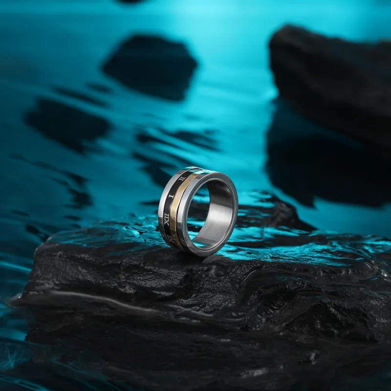 MISS XIA JWY Titanium Steel Rings Unisex-2