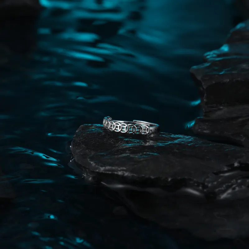 MISS XIA JWY Copper Silver Plated Rings Unisex-2