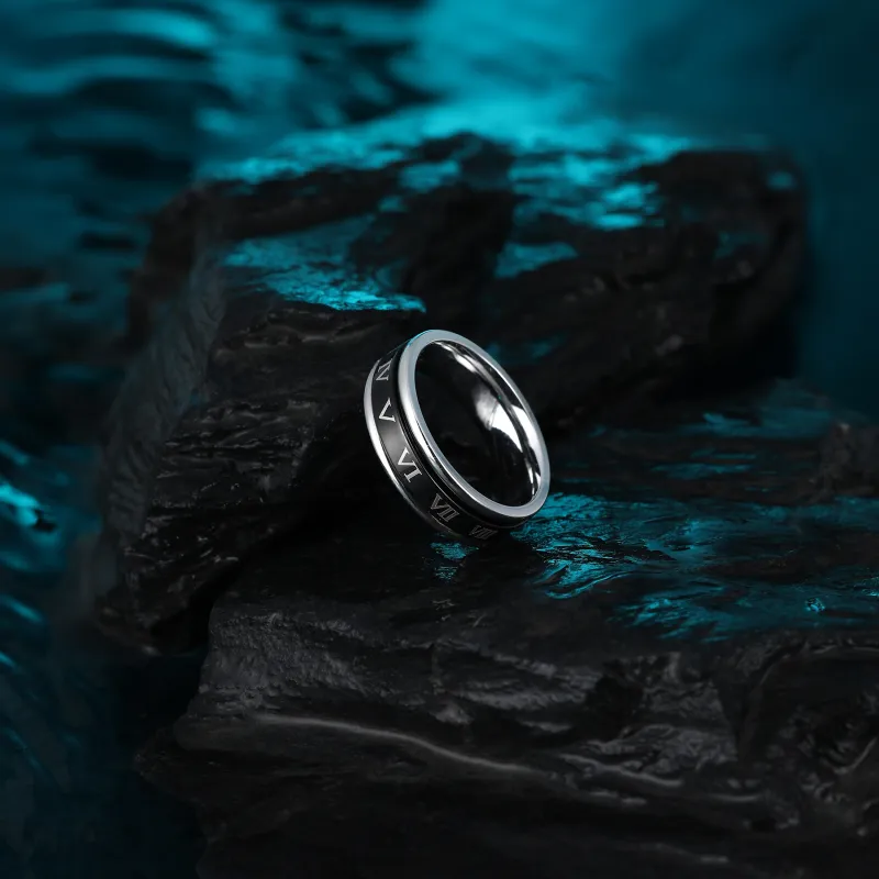 MISS XIA JWY Titanium Steel Rings Unisex-4