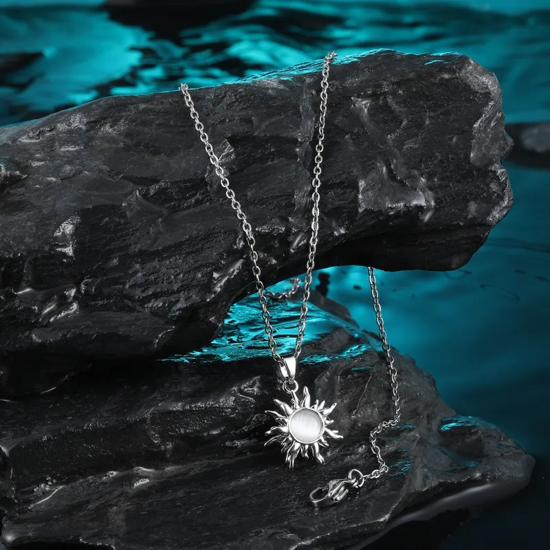 MISS XIA JWY Titanium Steel Necklaces Women's-2