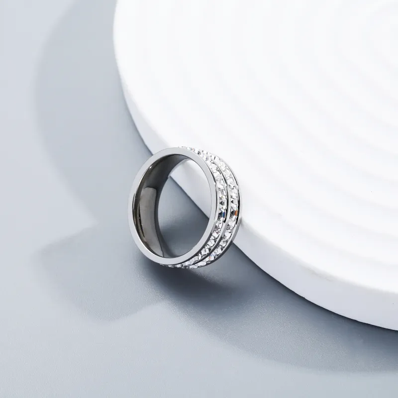 MISS XIA JWY Silver Plated Copper Rings Unisex-9