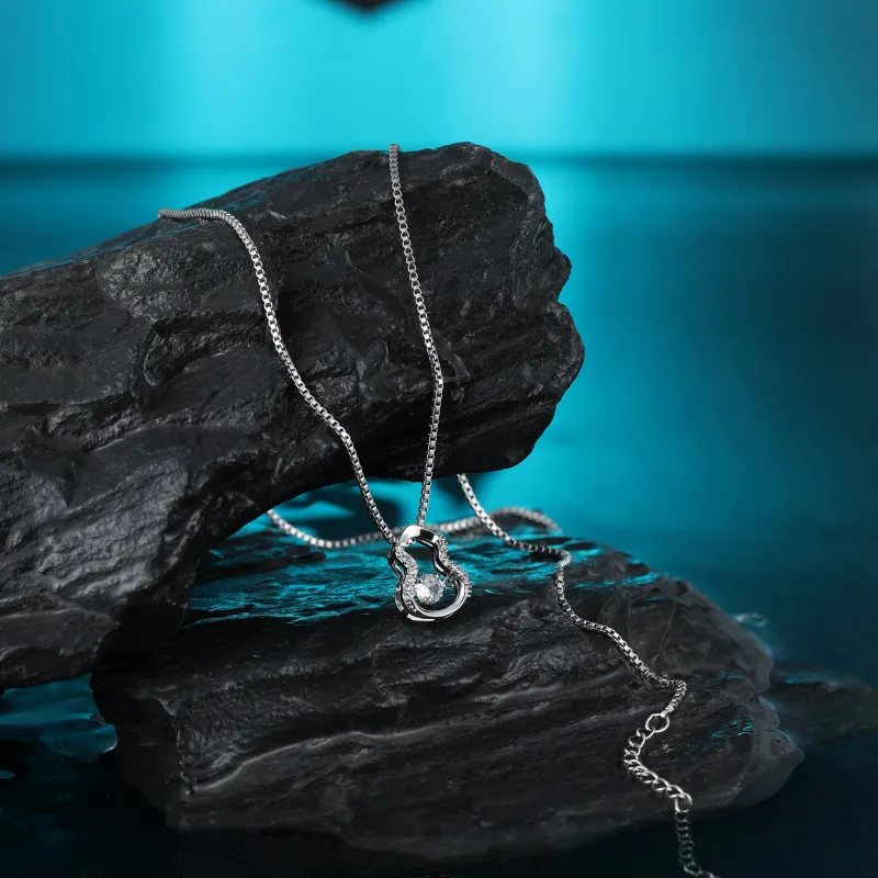 MISS XIA JWY Copper Silver Plated Necklaces Women's-6