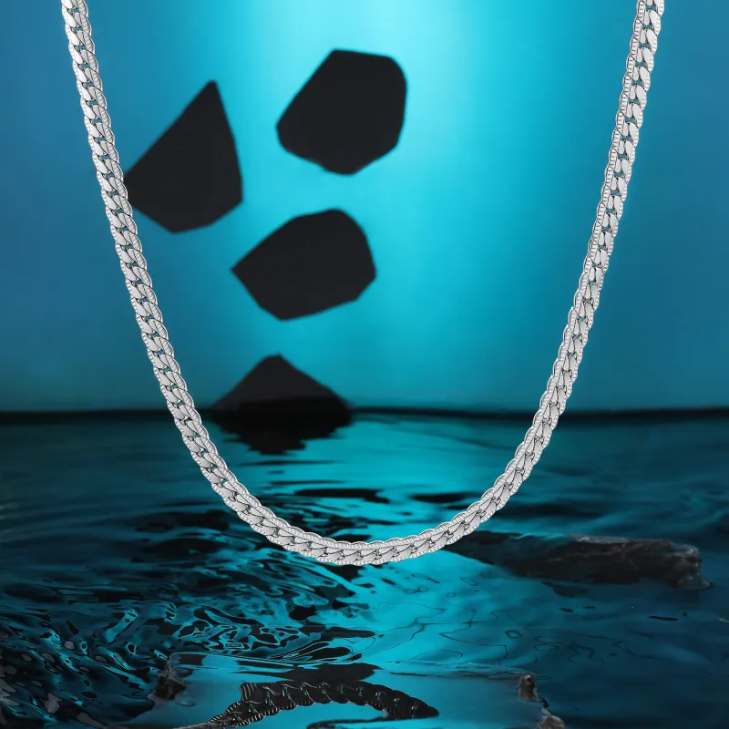 MISS XIA JWY Titanium Steel Necklaces Unisex-1