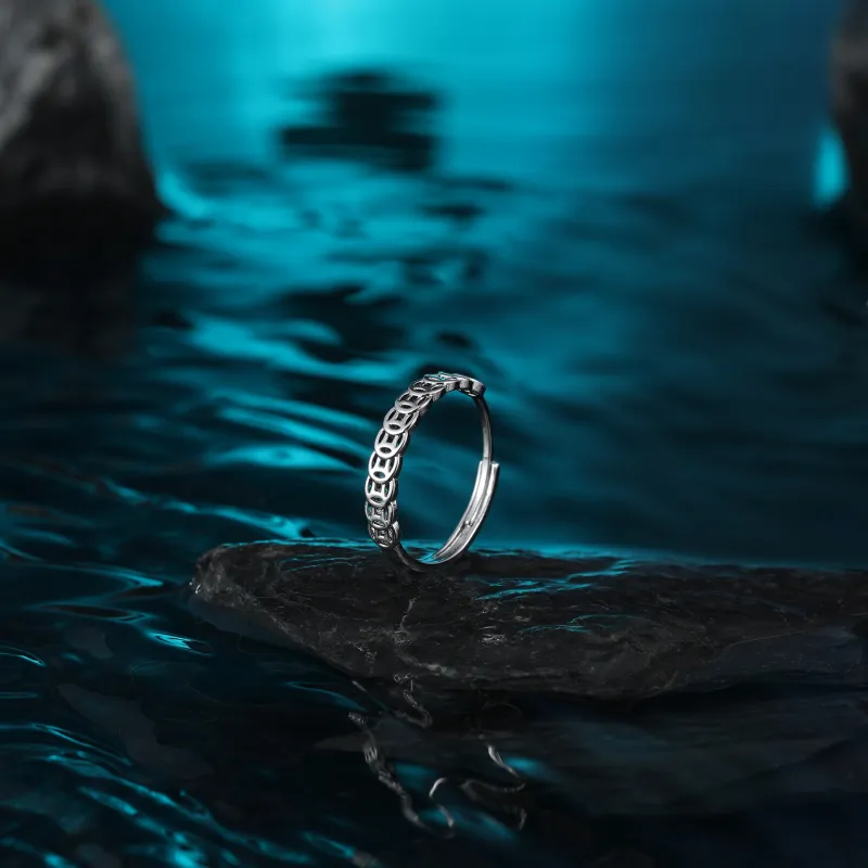MISS XIA JWY Copper Silver Plated Rings Unisex-1