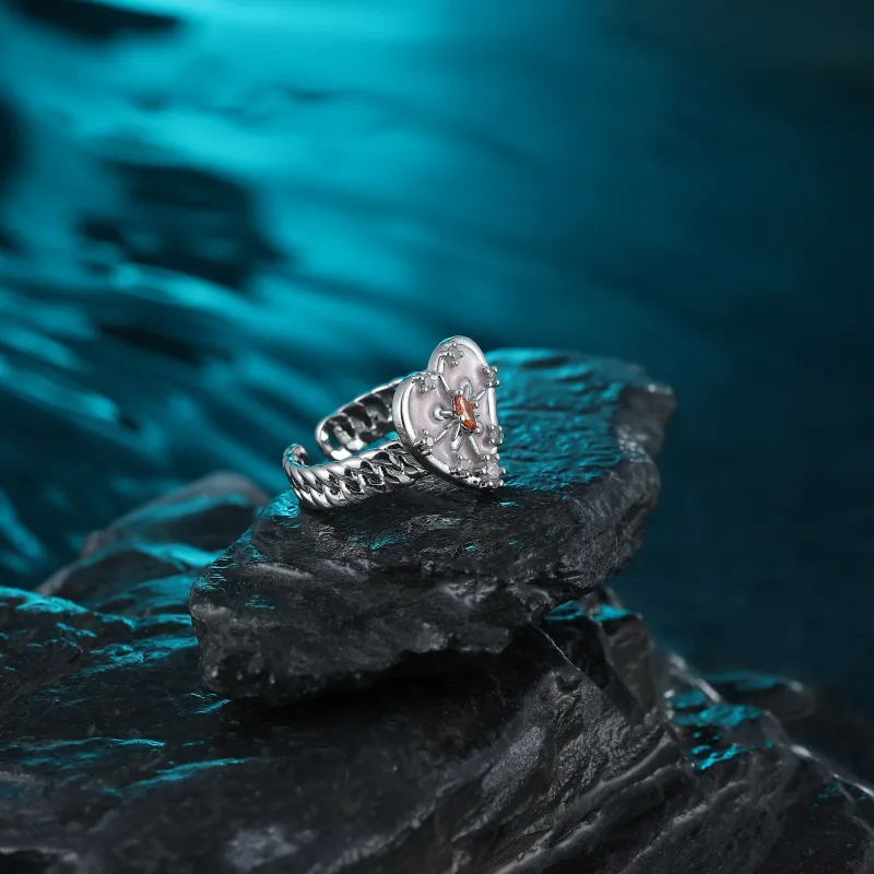 MISS XIA JWY Copper Silver Plated Rings Women's-4