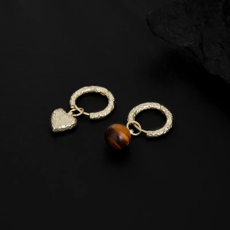 MISS XIA JWY S925 Silver Stud Earrings Women's-6