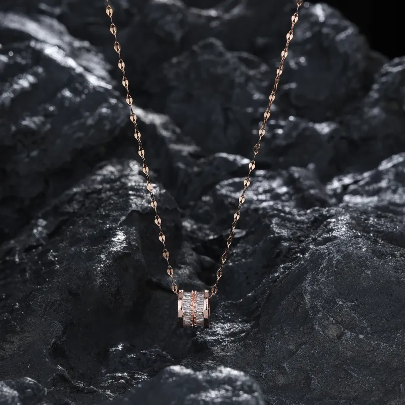 MISS XIA JWY Titanium Steel Necklaces Women's-1