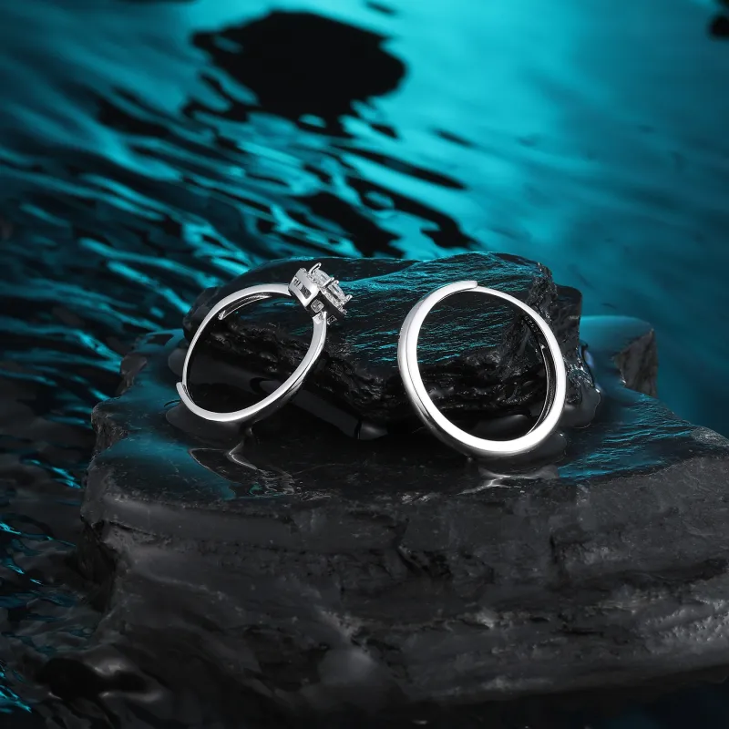 MISS XIA JWY 925 Sterling Silver Rings Unisex-2