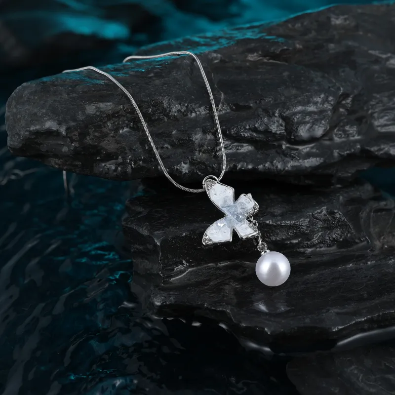 MISS XIA JWY Titanium Steel Necklaces Women's-3