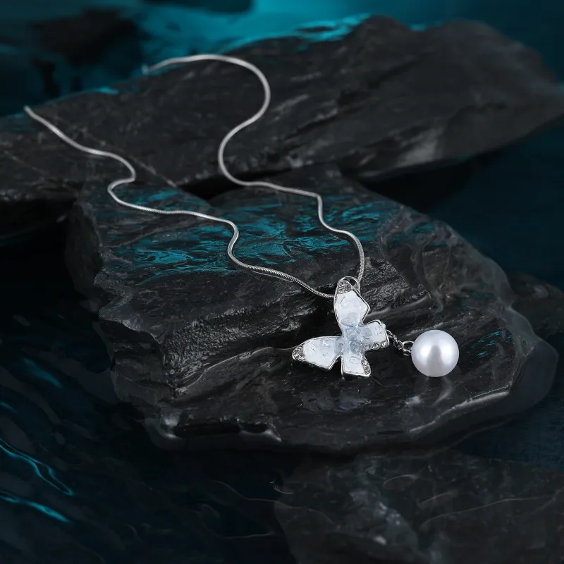 MISS XIA JWY Titanium Steel Necklaces Women's-5