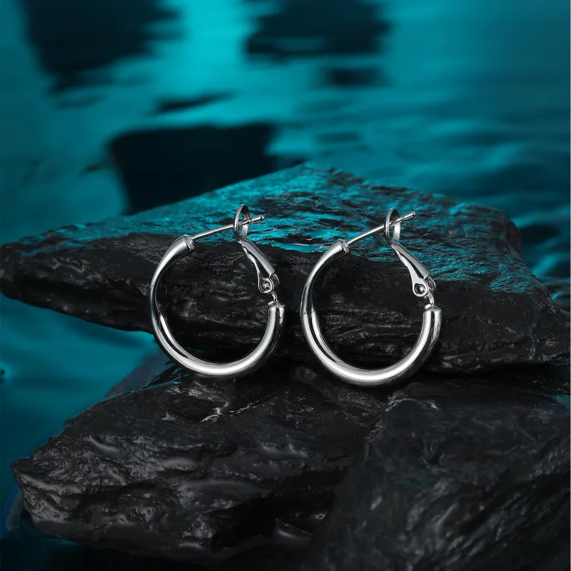 MISS XIA JWY Silver Plated Copper Earrings Women's-4