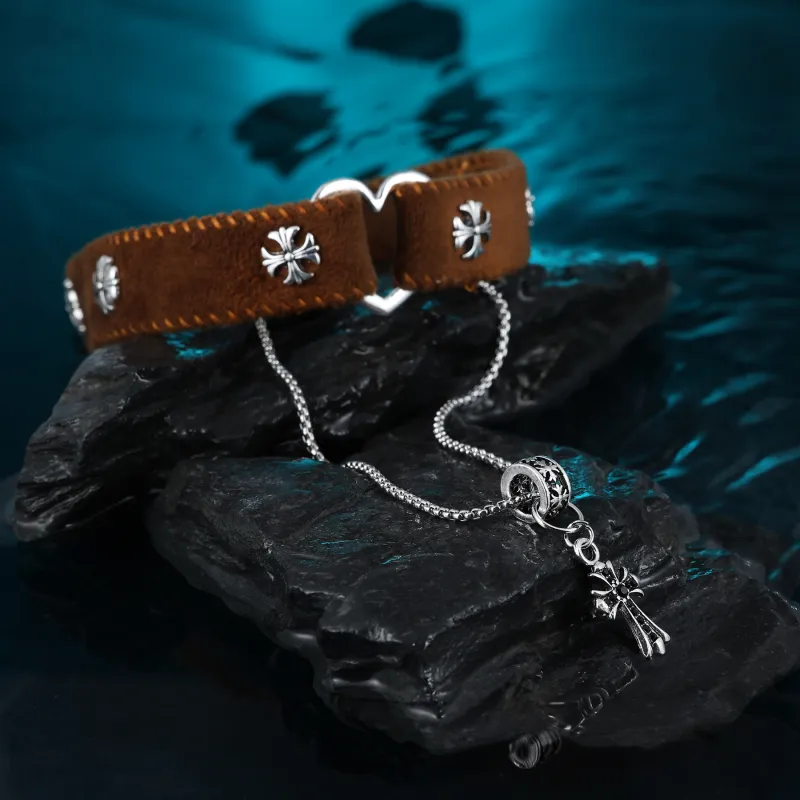 MISS XIA JWY Leather Necklaces Unisex-3