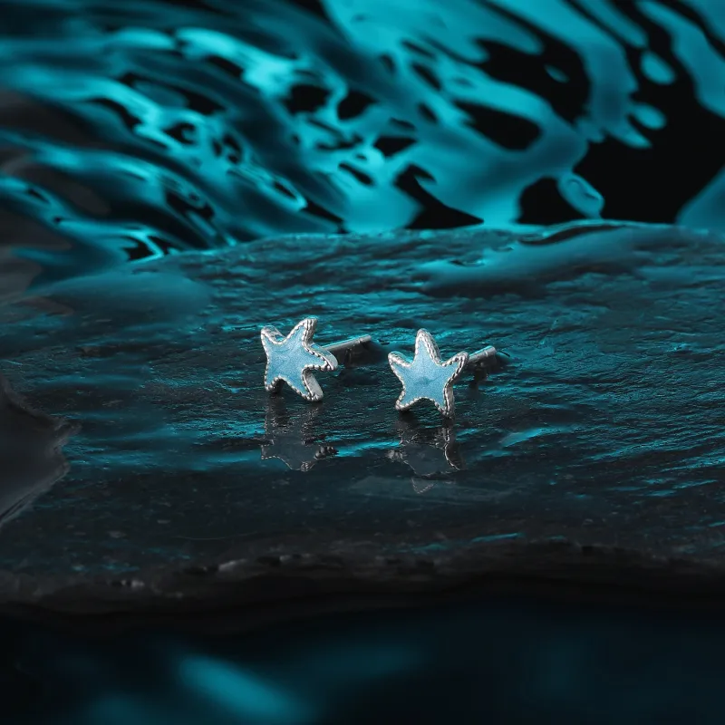 MISS XIA JWY S925 Silver Stud Earrings Women's-1