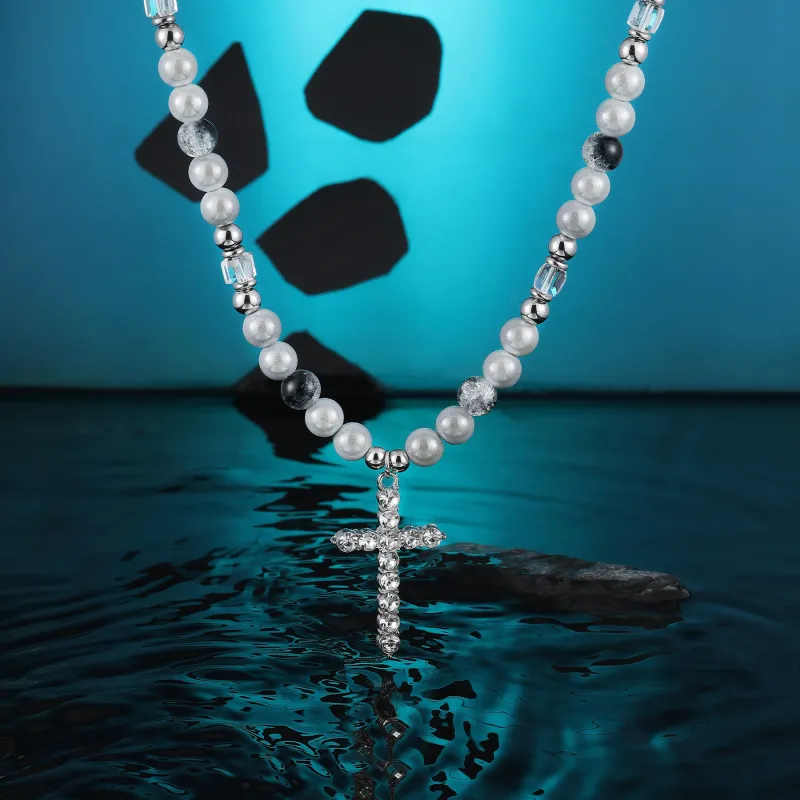 MISS XIA JWY Titanium Steel Necklaces Unisex-1
