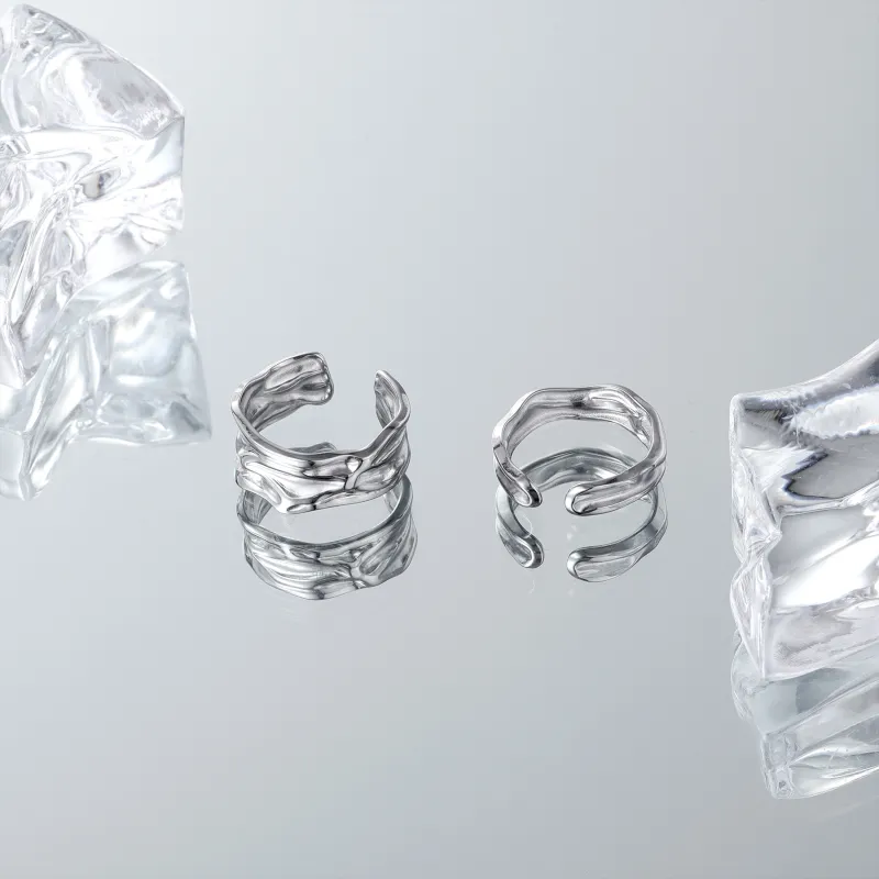 MISS XIA JWY Alloy Couple Rings Unisex-3