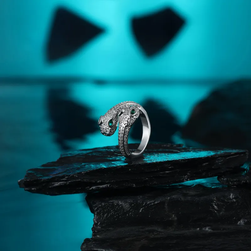 MISS XIA JWY Copper Silver Plated Rings Unisex-4