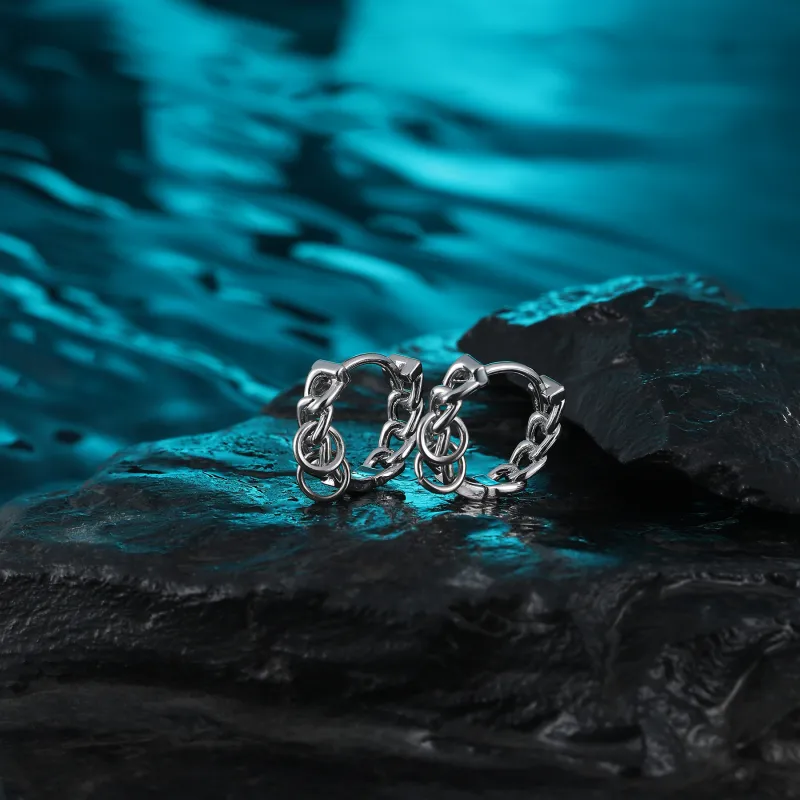 MISS XIA JWY S925 Silver Stud Earrings Women's-2