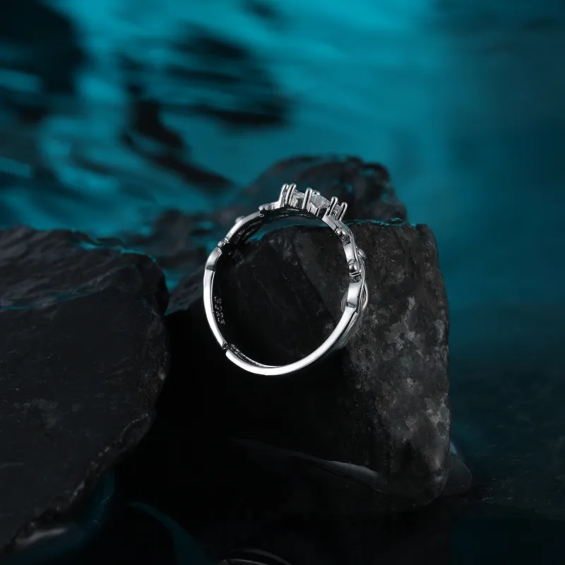 MISS XIA JWY Copper Silver Plated Rings Unisex-4