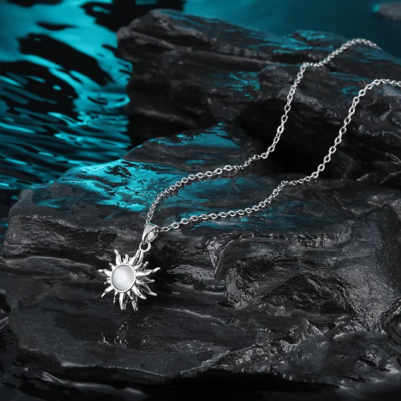 MISS XIA JWY Titanium Steel Necklaces Women's-3