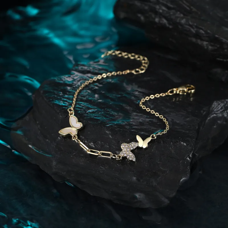 MISS XIA JWY Gold Plated Copper Bracelets Women's-1