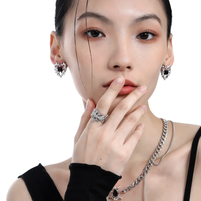 MISS XIA JWY Silver Plated Rings Unisex-1