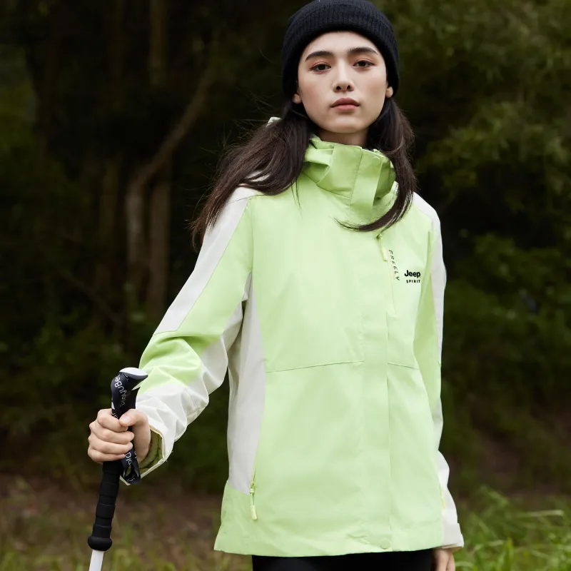 JEEP SPIRIT Waterproof And Windproof To Keep Warm Windbreaker Jacket Unisex-31