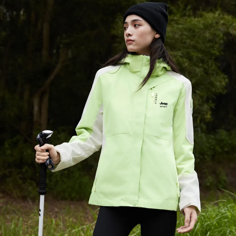 JEEP SPIRIT Waterproof And Windproof To Keep Warm Windbreaker Jacket Unisex-32