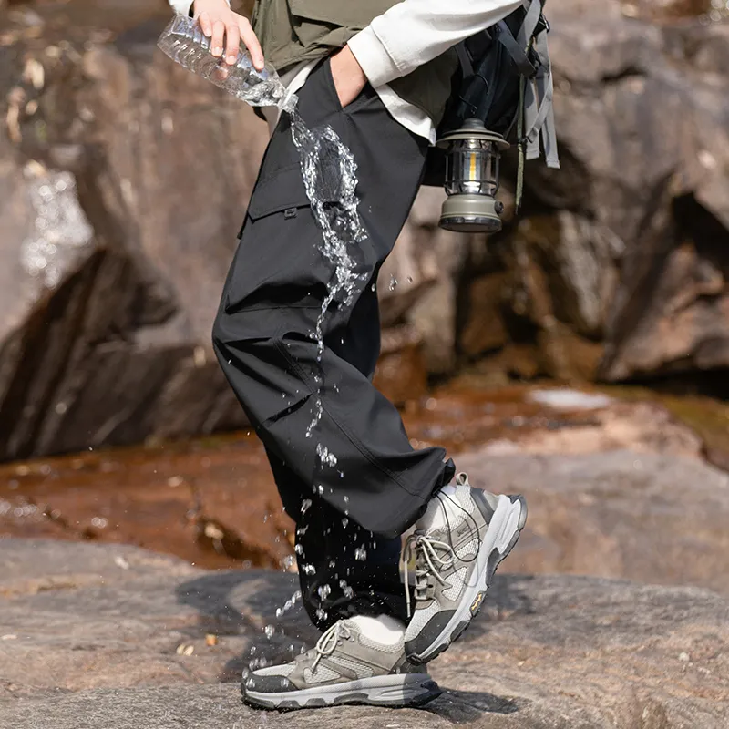 Mulinsen Casual Pants Unisex Camouflage Army Green-9