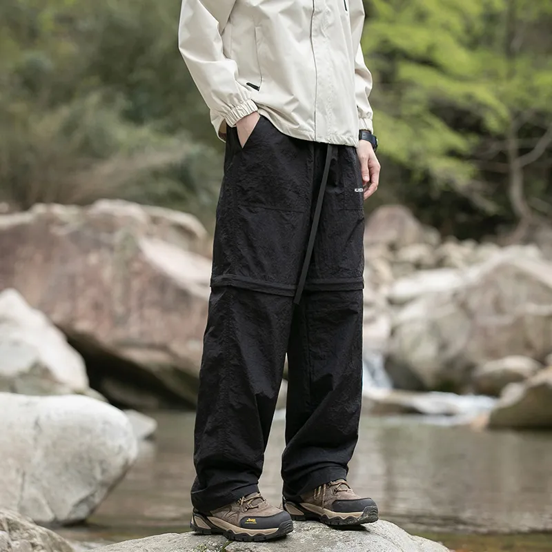 Mulinsen Cargo Pants Unisex Black-6