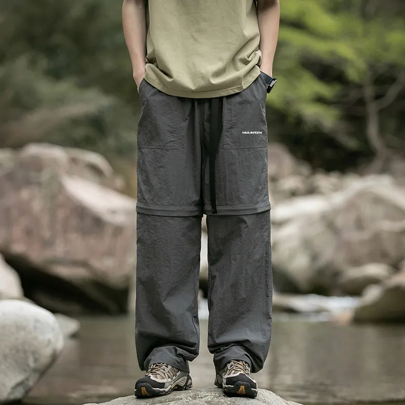 Mulinsen Cargo Pants Unisex Black-24