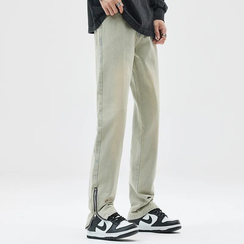 Mulinsen Jeans Unisex Mud Yellow-5