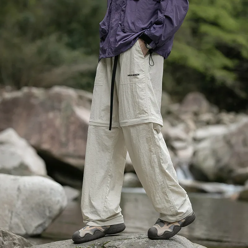 Mulinsen Cargo Pants Unisex Black-11