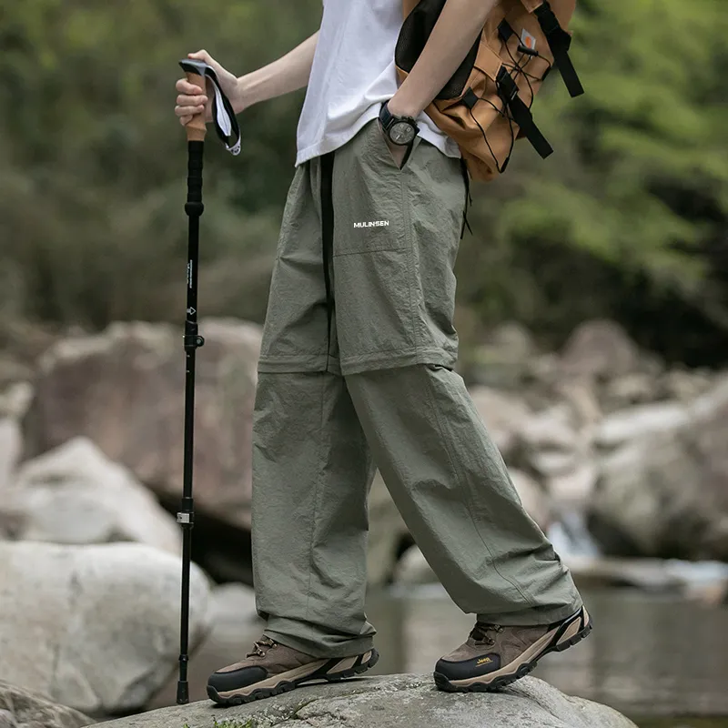 Mulinsen Cargo Pants Unisex Black-20