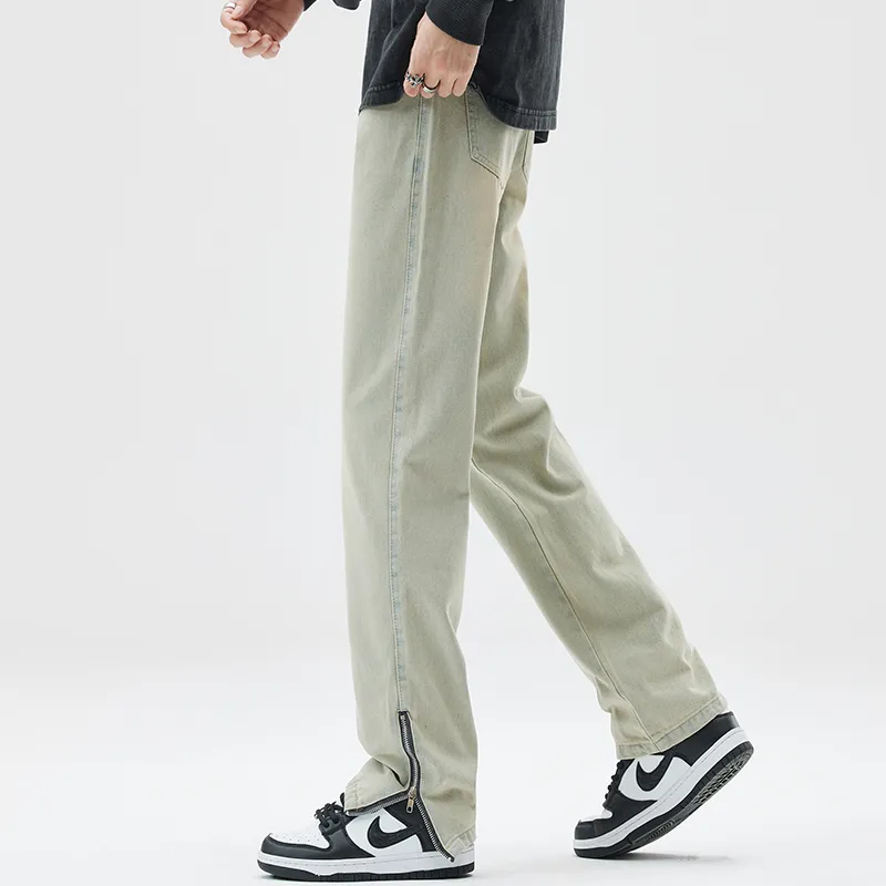 Mulinsen Jeans Unisex Mud Yellow-3