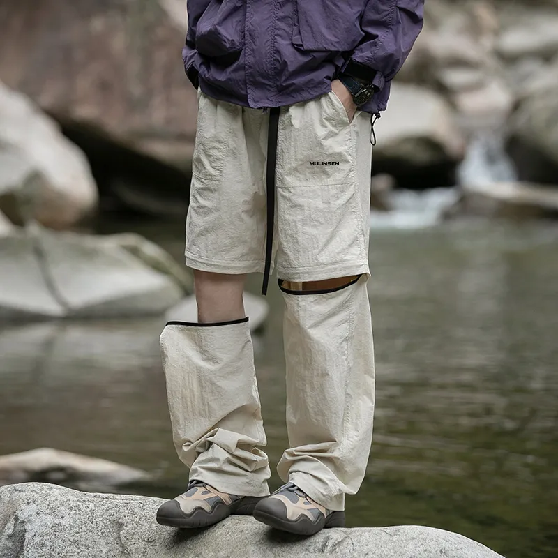 Mulinsen Cargo Pants Unisex Black-9