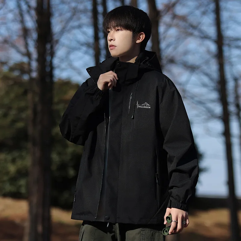 Mulinsen Water Repellent, Windproof, And Breathable Jackets Coats Unisex-6