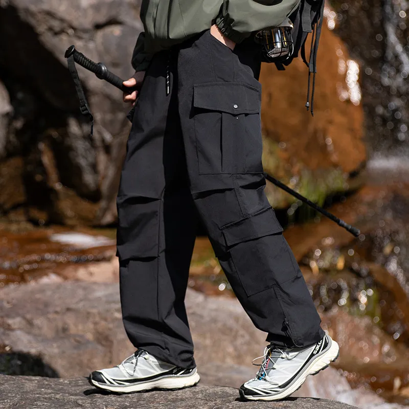 Mulinsen Casual Pants Unisex Stone Gray-12
