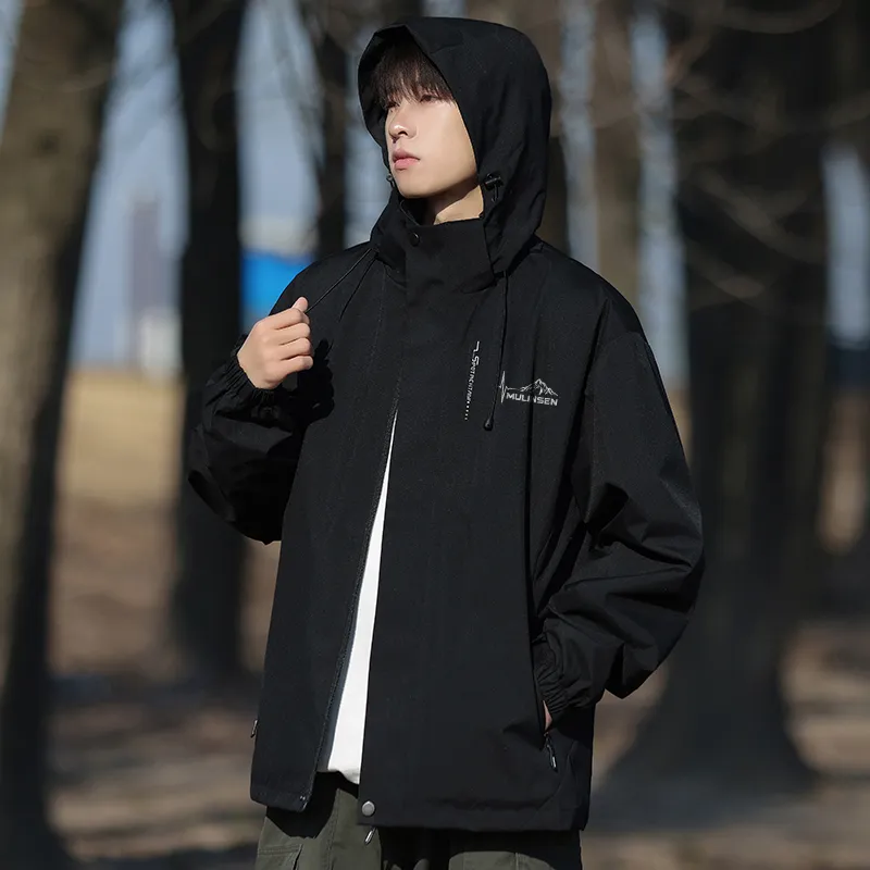 Mulinsen Water Repellent, Windproof, And Breathable Jackets Coats Unisex-4