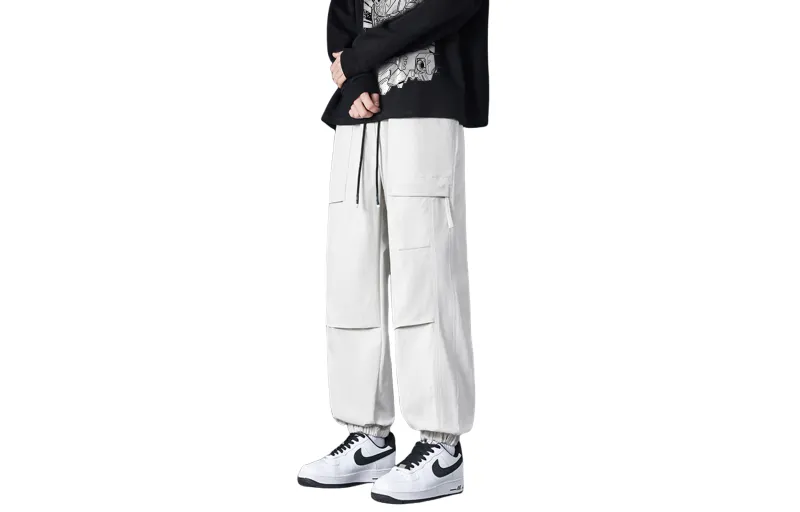 Mulinsen Casual Pants Unisex Army Green-5