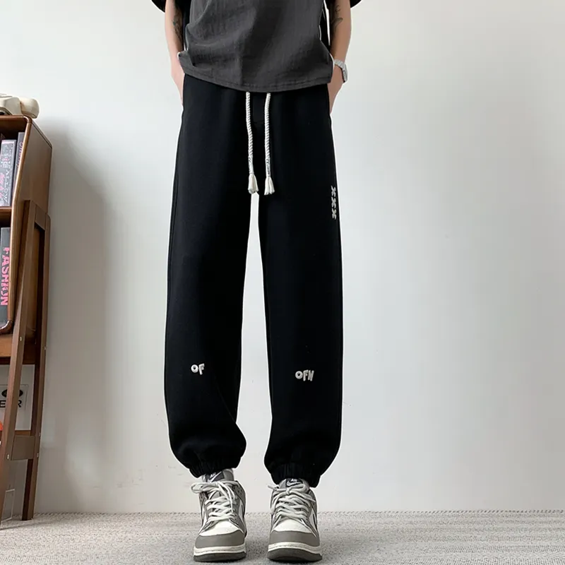 Mulinsen Casual Pants Unisex Black-2