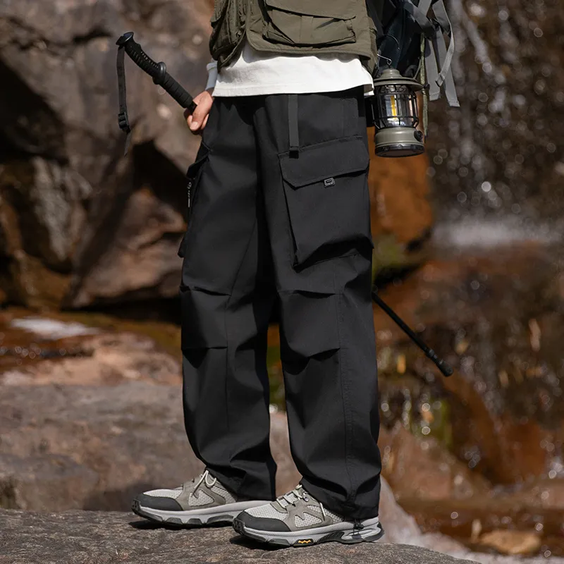 Mulinsen Casual Pants Unisex Camouflage Army Green-13