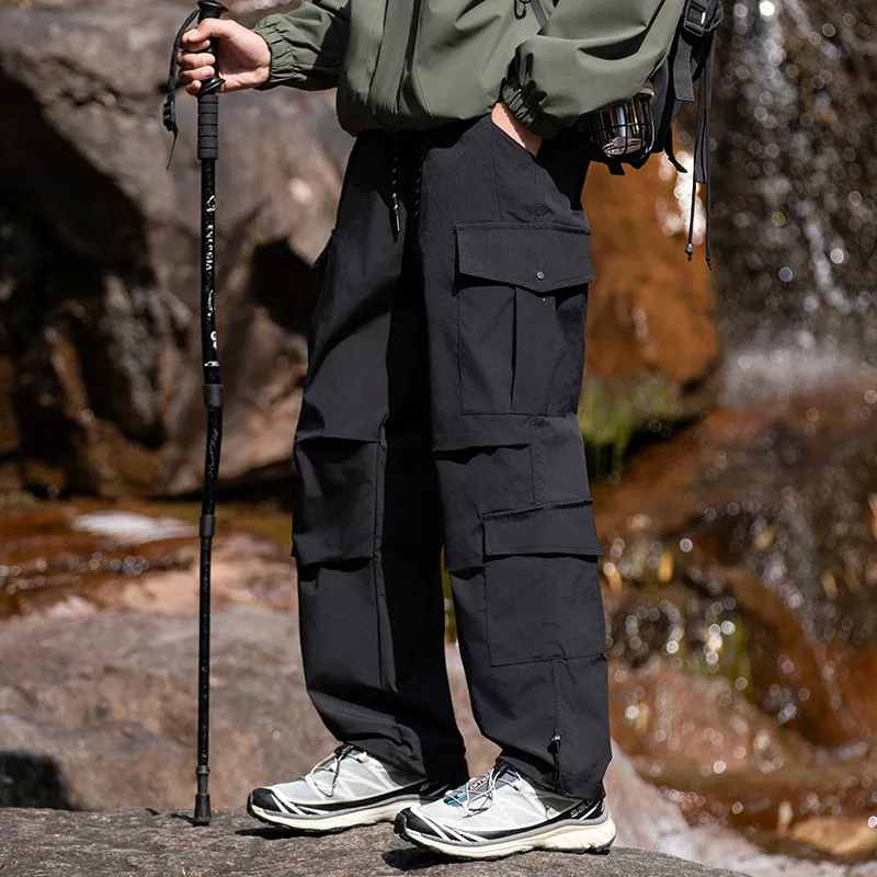 Mulinsen Casual Pants Unisex Stone Gray-11